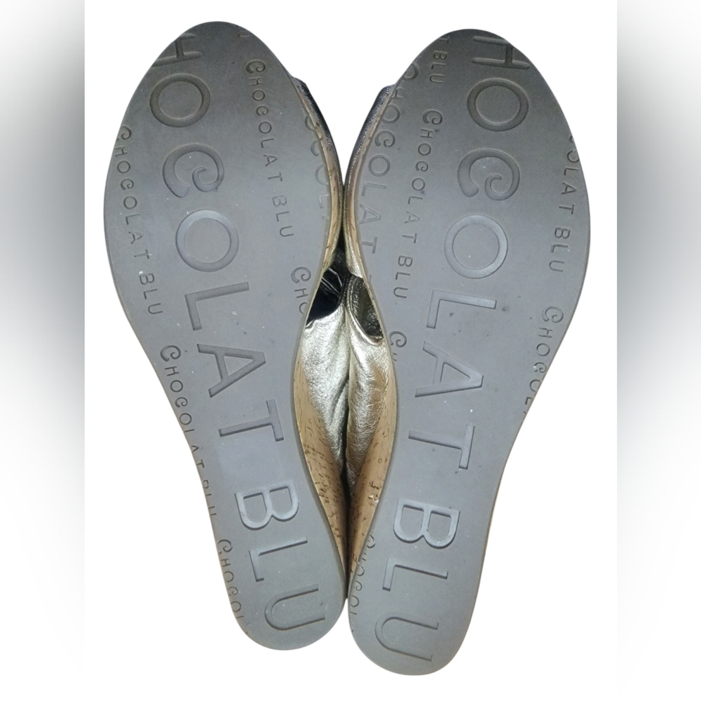 Chocolat Blu Wiley Platform Wedge Sandal,  Womens 7.5 - Picture 8 of 10